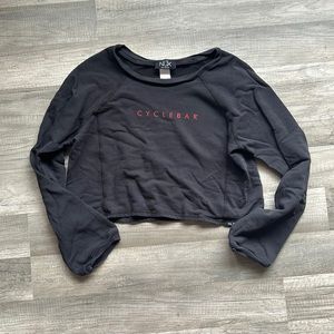 CycleBar Cropped Sweatshirt